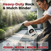 Ultimate Rock & Mulch Binder Spray 🪨