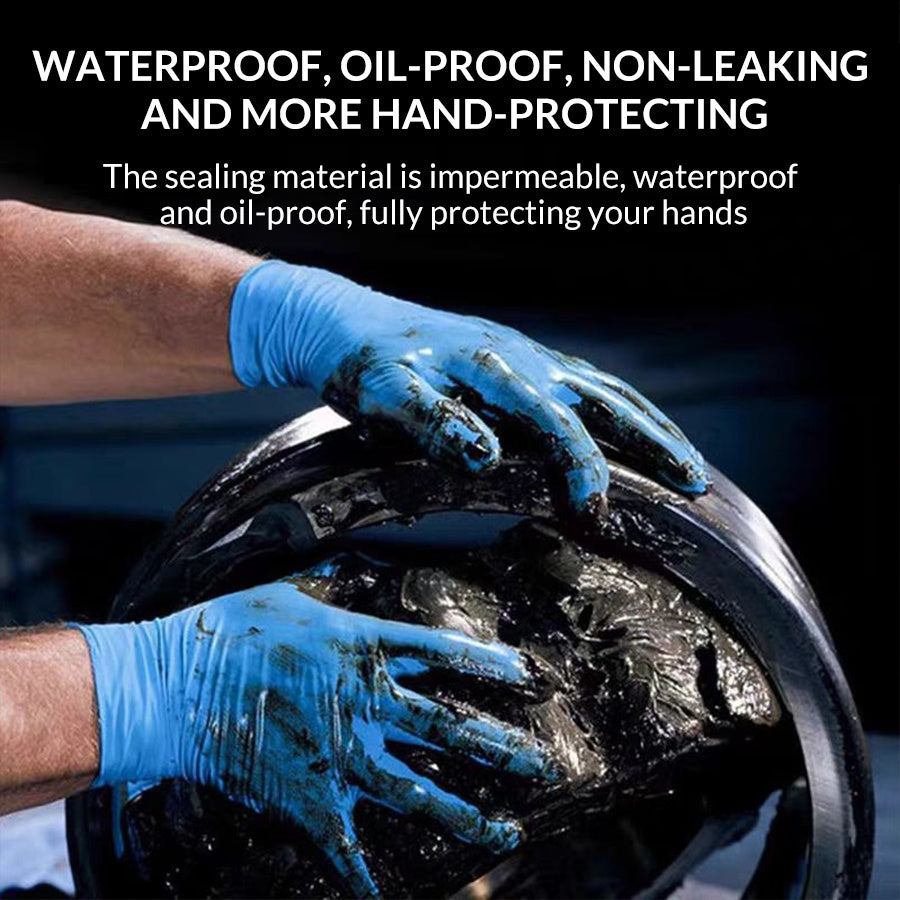 Thickened Disposable Nitrile Gloves 6 Mil, 1200\u002F600pcs Waterproof Oil Proofing, High-Quality Durable Disposable Labor Protection Gloves, Food-Grade, Suitable for Kitchen Washing, Cooking, Horticultural And Household Chores, Anytas