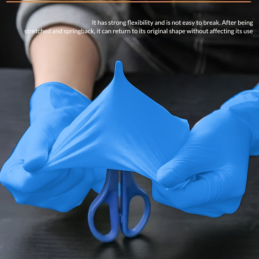 Thickened Disposable Nitrile Gloves 6 Mil, 1200\u002F600pcs Waterproof Oil Proofing, High-Quality Durable Disposable Labor Protection Gloves, Food-Grade, Suitable for Kitchen Washing, Cooking, Horticultural And Household Chores, Anytas