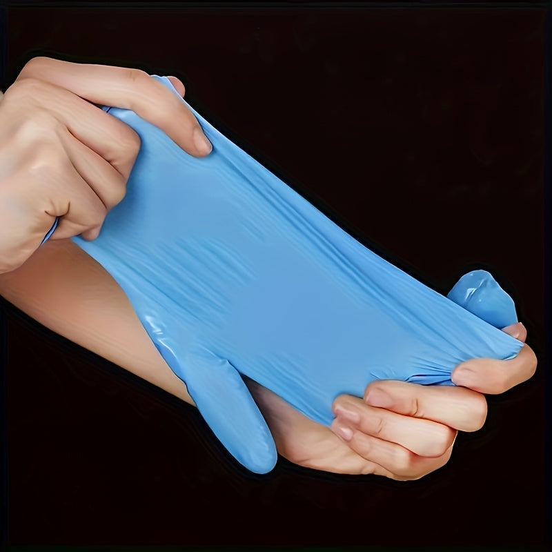 Thickened Disposable Nitrile Gloves 6 Mil, 1200\u002F600pcs Waterproof Oil Proofing, High-Quality Durable Disposable Labor Protection Gloves, Food-Grade, Suitable for Kitchen Washing, Cooking, Horticultural And Household Chores, Anytas